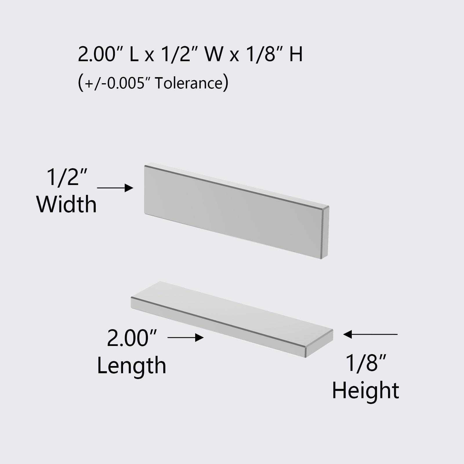 N52 Magnets - 2" L x 1/2" W x 1/8" H - 10 Pack, Strong Neodymium Bar Magnets,Heavy Duty Industrial Neodymium Strong Block Magnet for Fridge, Garage, Kitchen, Science, Craft, Office, DIY — Amazon image 2