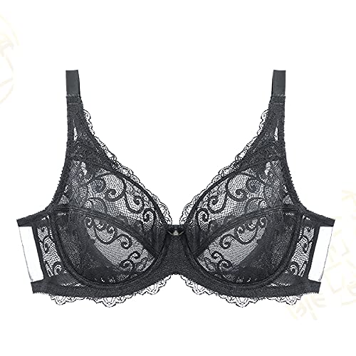 Soutien-gorge en dentelle non doublée WENJUN : l'excellence du design à armatures