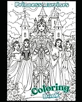 Princess Warriors Coloring Book B0F5X1PZS9 Book Cover
