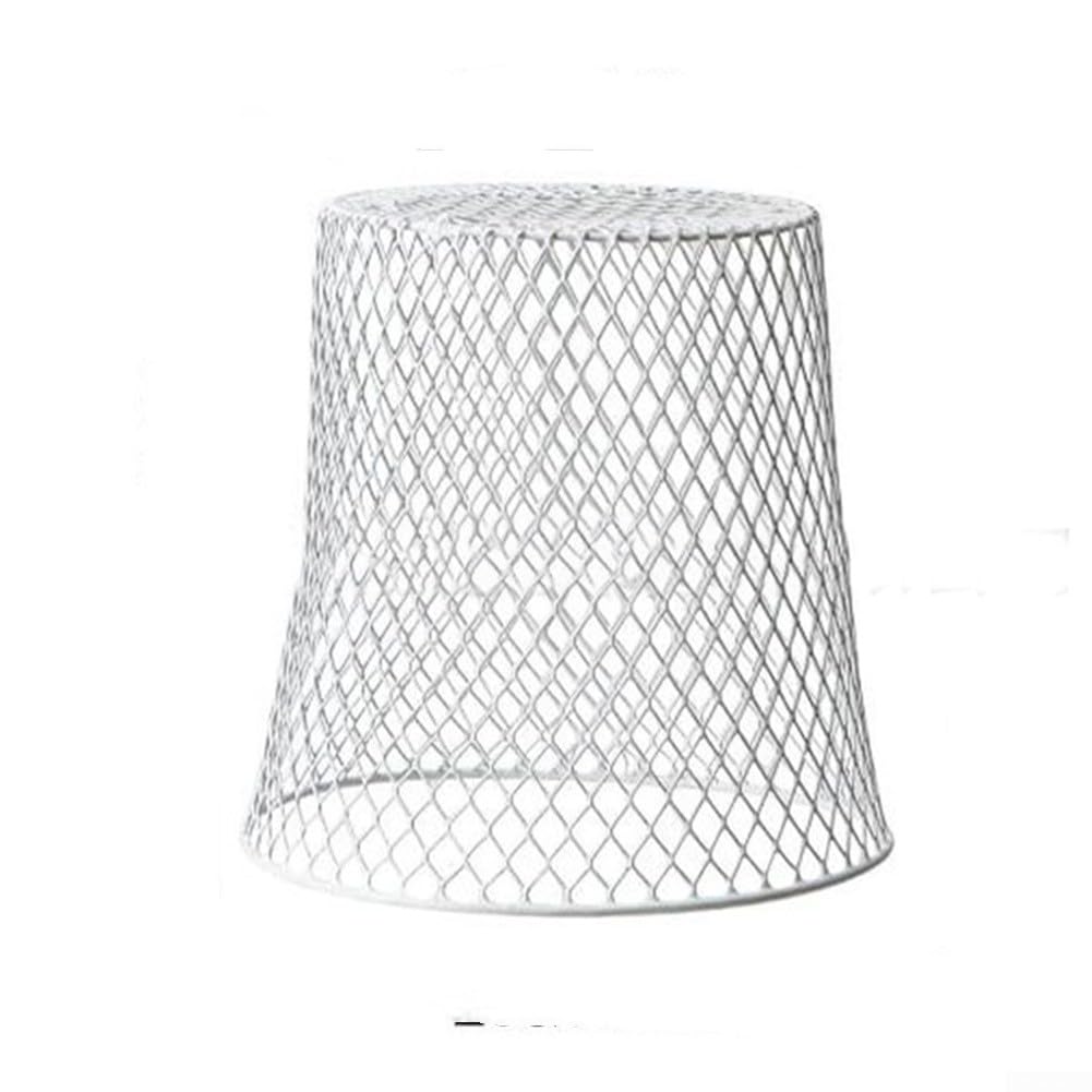 Getdoublerich New Iron Plant for PROTECTION Covers (10-Pack) - Garden Vegetable & Fruit Cages, Metal Mesh Cloches, Outdoor Animal-Proof Flower Guards(White)