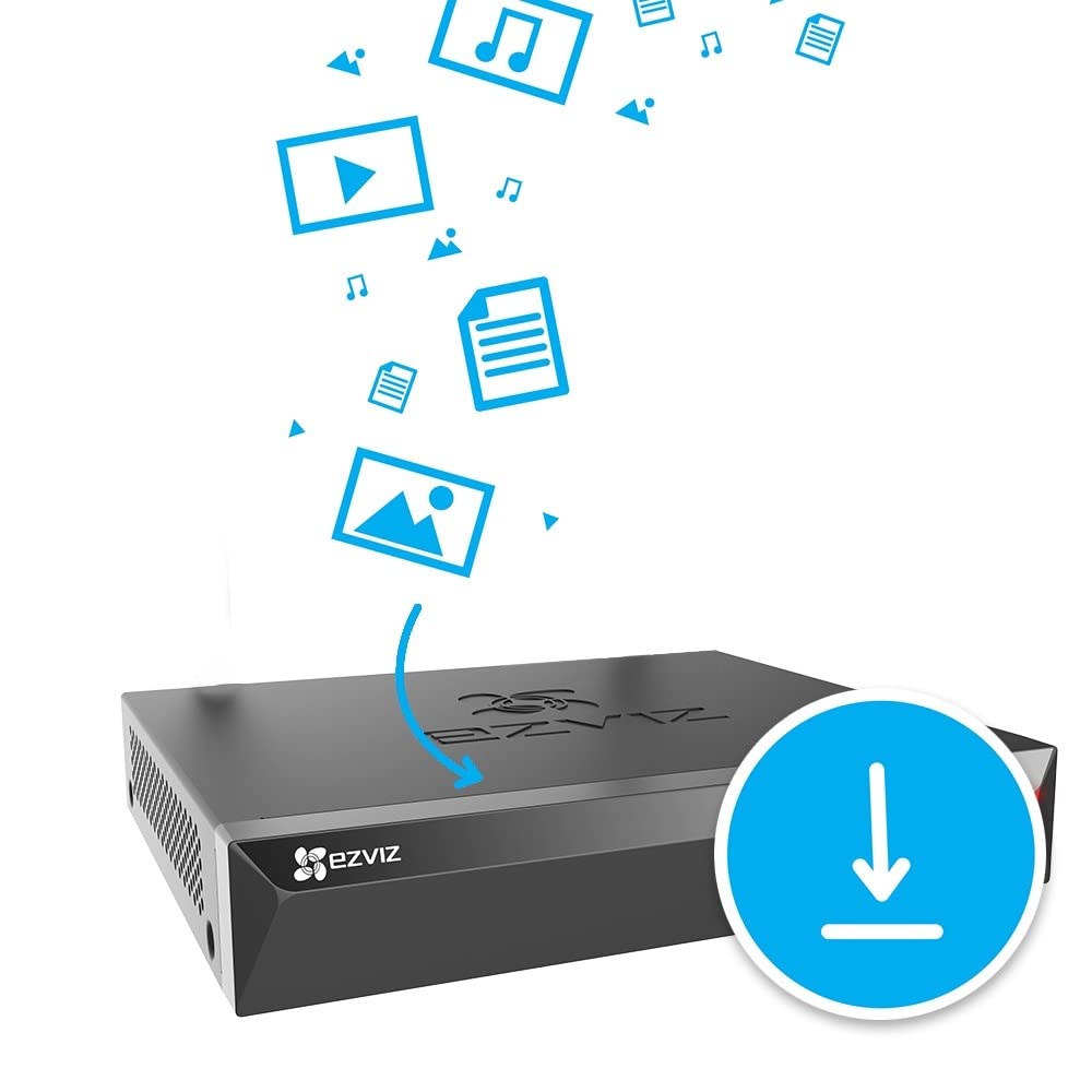 EZVIZ X5S-4 POE NVR 4CH POE FHD. HDD NON INCLUSO