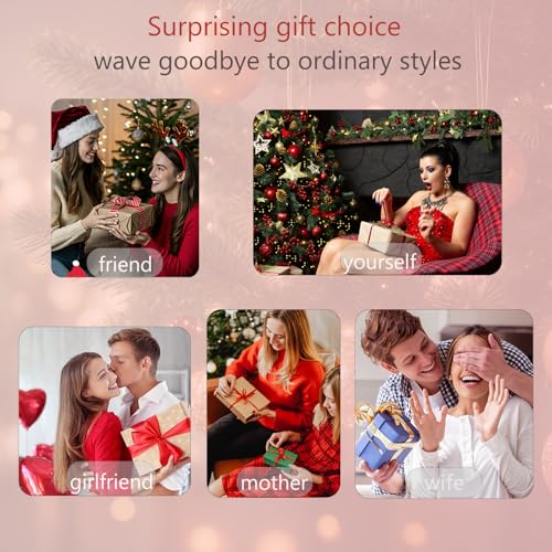 3/8 Inch Ultra-Thin Curling Iron Wand for Short & Long Hair with Adjustable Temperature and Heat Resistant Glove