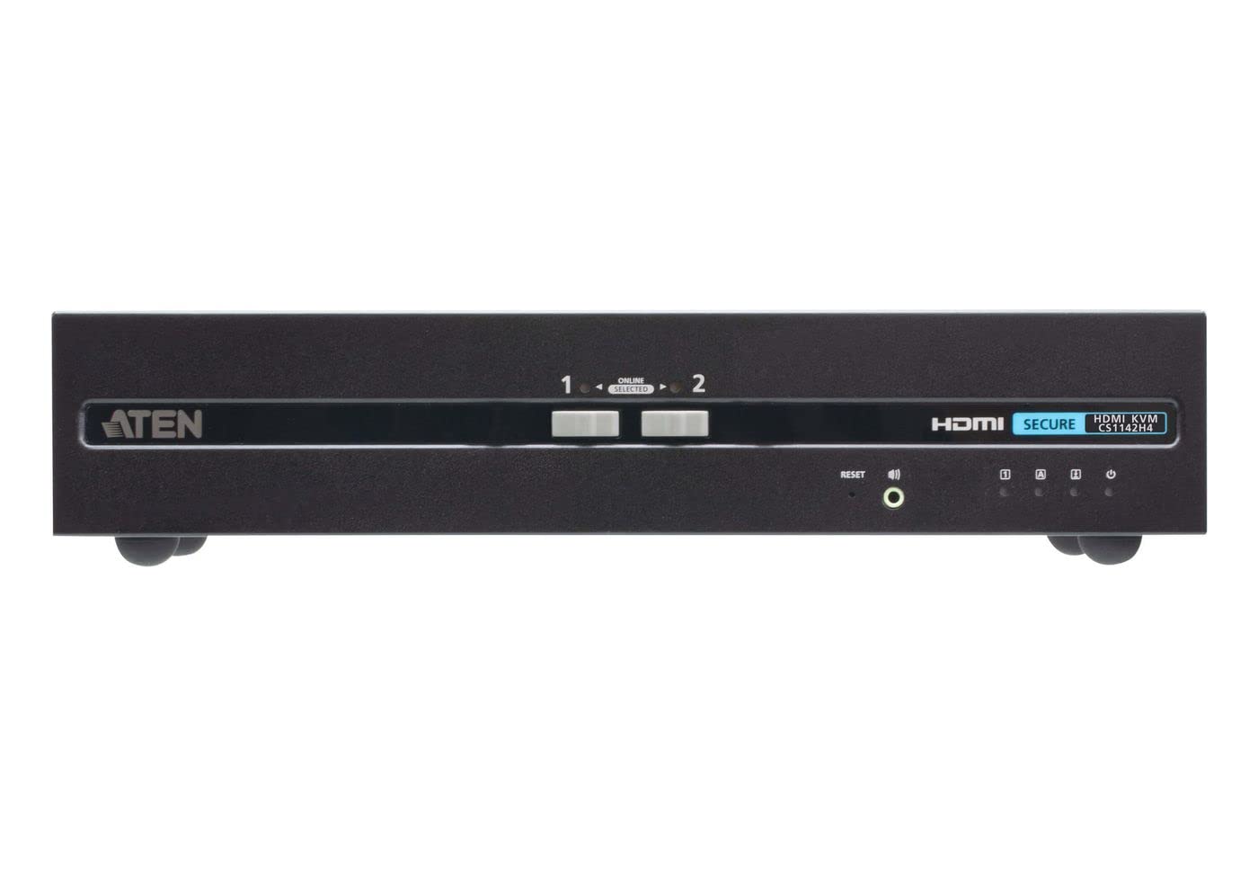 ATEN Switch KVM de Seguridad Avanzada HDMI Dual Display USB de 2 Puertos (Compatible con PSD PP v4.0) Marca