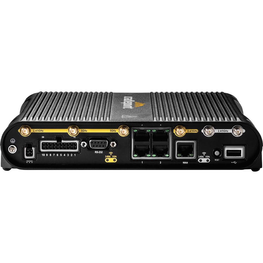 Image of Cradlepoint IBR1700 Ruggedized Router | 1200Mbps Cat 18 Modem | NetCloud Essentials 1-Yr | TAA-MA1-1700120B-NNA