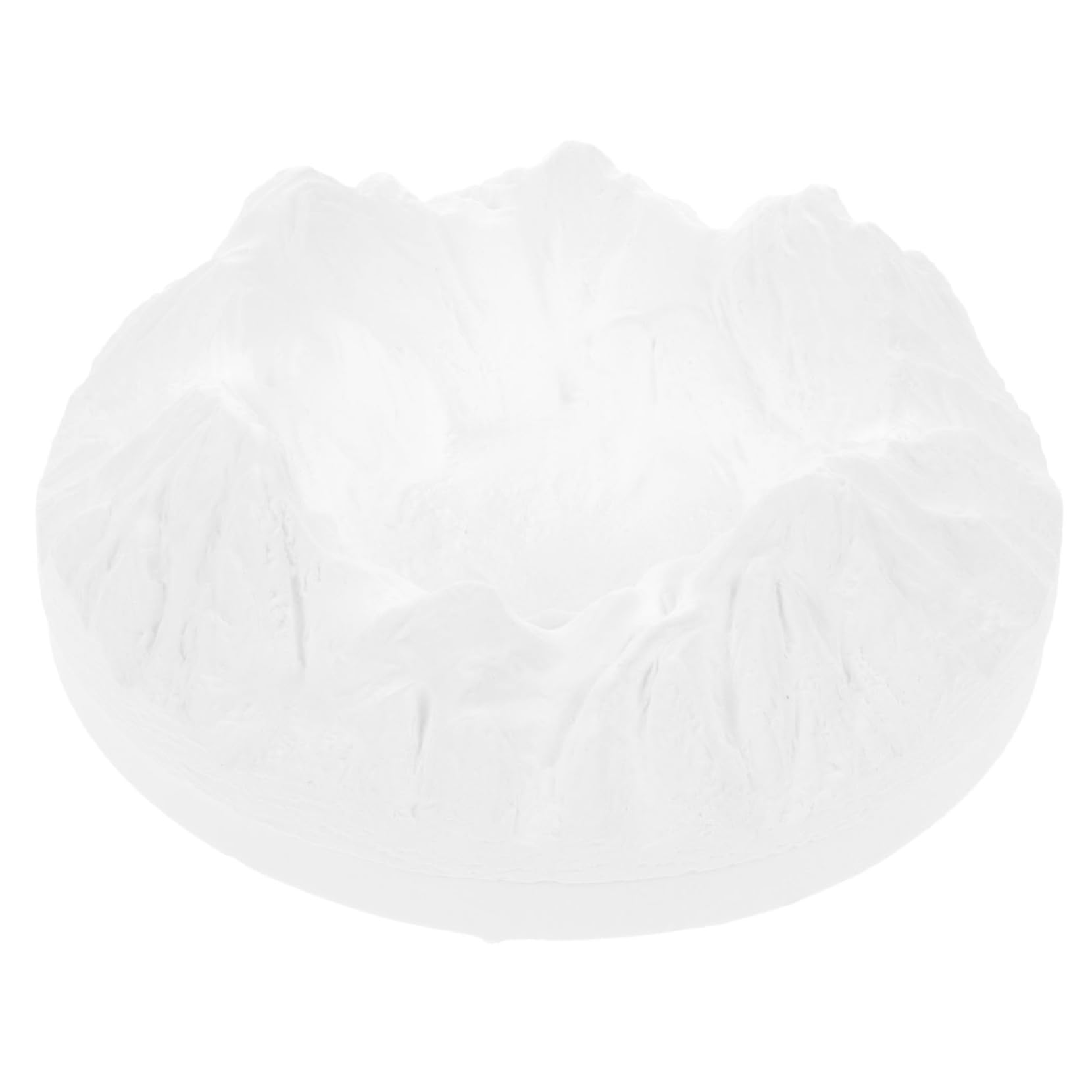 LIFKOME Elegant Mini Mountain Desktop Ornament Gypsum Mountain Photo Prop for Cosmetics Photography