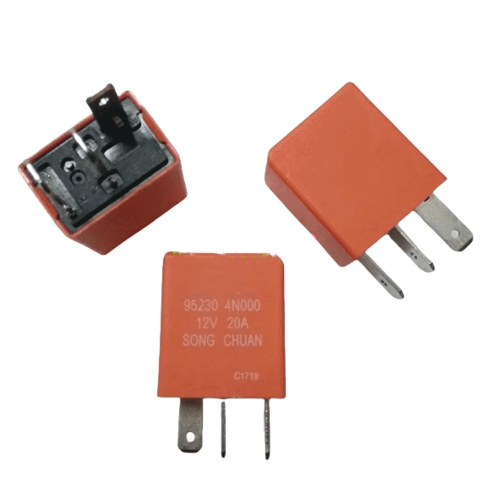 AARTERZZA 10PCS 95230 4N000 Car Relay 12V 20A 3 pin 12VDC 95230-4N000