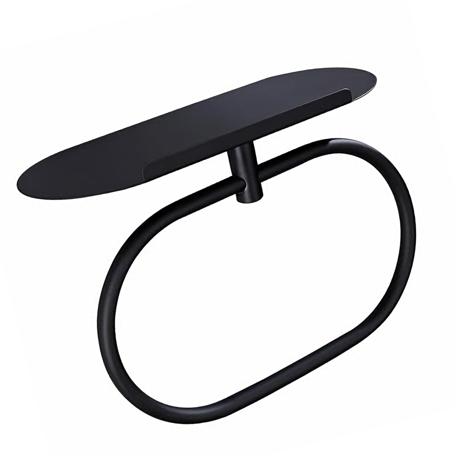 Strong Construction Wall Mounted Towel Rings with Steel Frame Ensuring Secure Bathroom Hold Space Saving Towel Holder Rusts Proof