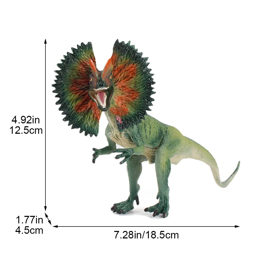 Amazon.co.jp: ディロフォサウルス 恐竜 おもちゃ シミュレーション