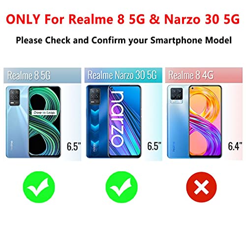 DOINK Cover in Colorata Pendenza per Realme 8 5G /...