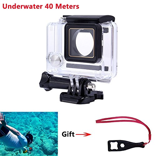 Joseche - Arnés para perro con kit de accesorios para colocar cámara GoPro HERO 4 (Negro), GoPro HERO 4 (Plata), GoPro HERO 5/3+/3/2, SJ4000, SJ5000 y SJ6000, color Waterproof Case