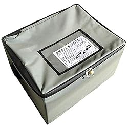 簡易型 宅配ボックス 大容量75リットル ワイヤー付き<折り畳み式 配達BOX 不在受け取り 荷物保管 保管庫 荷物入れ 玄関先>
