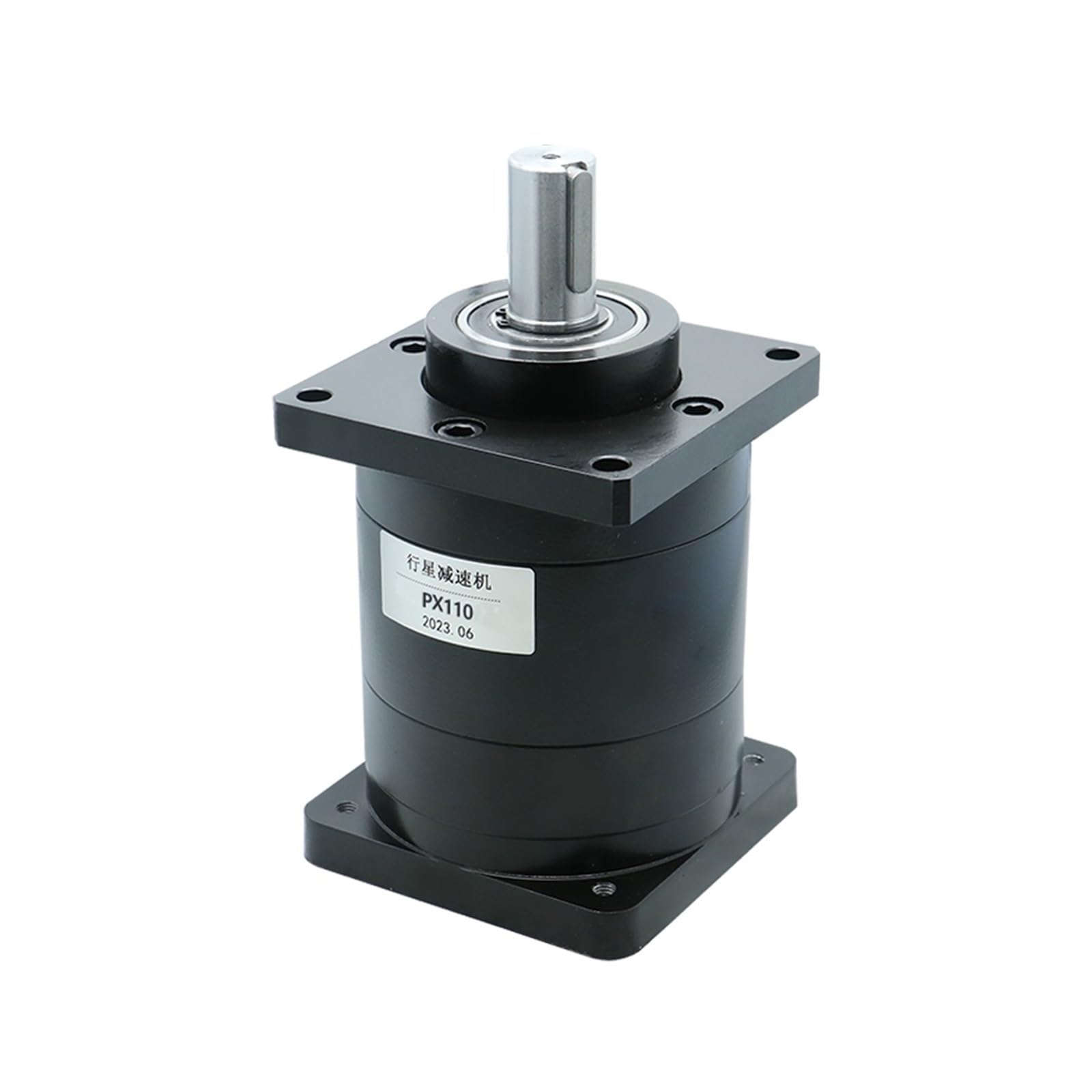 Planetary Reducer PX110 19mm Input 22mm Output Planetary Reducer Gearbox 3:1 to 216:1 for CNC Engraver 1.5KW 1.8KW 110ST AC Servo Motor(40 to 1_19MM for 110 SERVO)