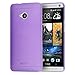 doupi UltraSlim Hu00fclle kompatibel fu00fcr HTC ONE (M8), Ultra Du00fcnn Fein Matt Handyhu00fclle Cover Bumper Schutz Schale Hard Case Taschenschutz Design Schutzhu00fclle, lila