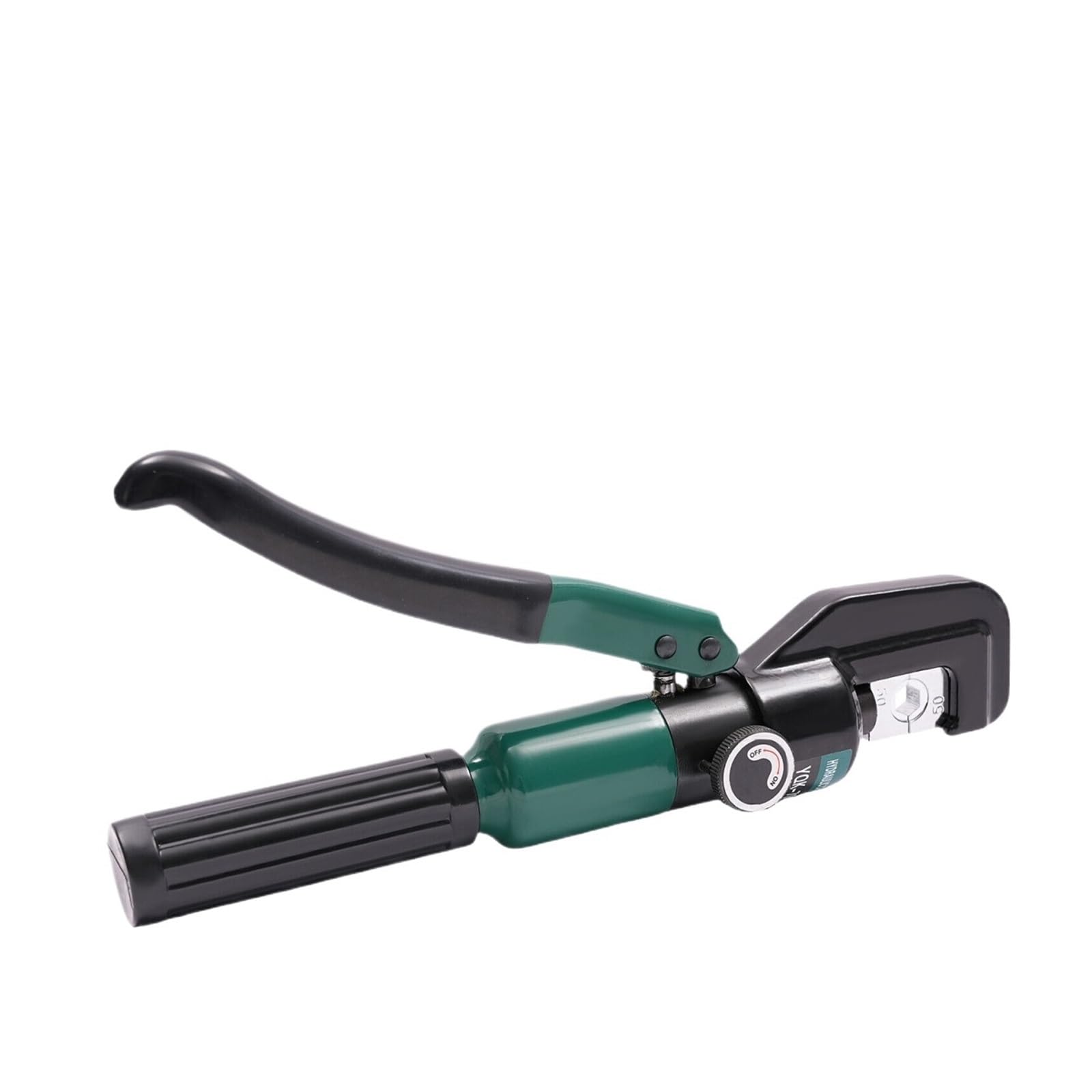 Otenc One Color Hydraulic Cylinder, Hand Operated Hydraulic Crimping Tool Crimper With 8 Pairs Of Dies 4-70Mm ² 6T