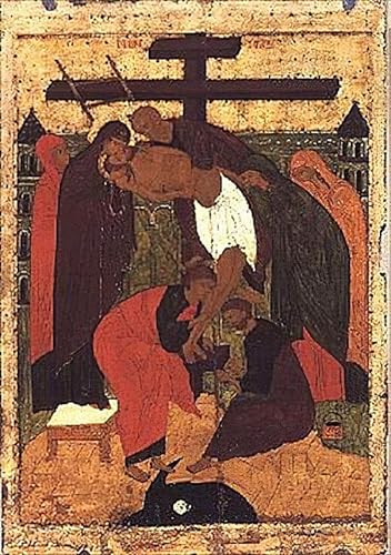 Toile Novgorod de la déposition 60x90cm, affiche artistique premium pour bureau