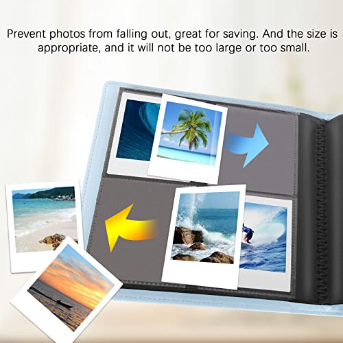 288 Pocket Photo Album for Fujifilm Instax Square SQ1/SQ6/SQ10/SQ20/SQ40 Instant Camera and Kodak Mini Shot 3 Film,Holds 3x3” Photos(Blue) - Image 3