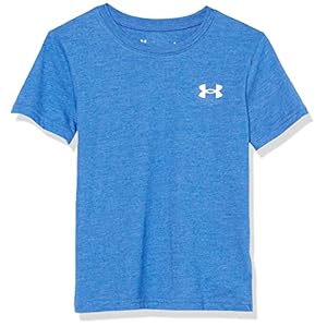 Under Armour Boys’ Elite Short Sleeve T-Shirt, Ultra Blue SP22, 7