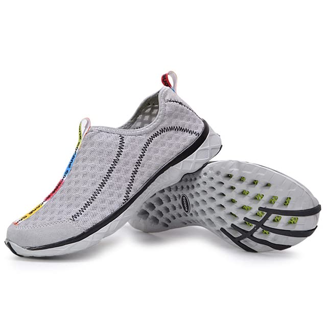 Socone Men Aqua Shoes Outdoor Breathable Beach Shoes Lightweight Quick-drying Wading Shoes Sport Water Camping Sneakers Shoes