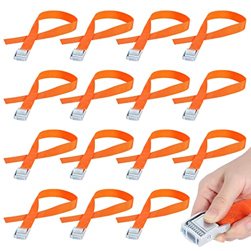 Spanngurte Kurz 50CM 15 Stück, Zurrgurte mit Ratsche, Kleine Spanngurte...