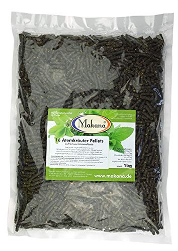 Makana 16 AtemKräuter Pellets, mit Schwarzkümmel, 1000 g Beutel (1 x 1 kg)