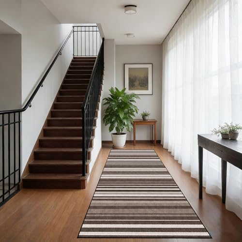 Alfombra de pasillo 100 x 210 para una entrada moderna y un lavadero ordenado 3