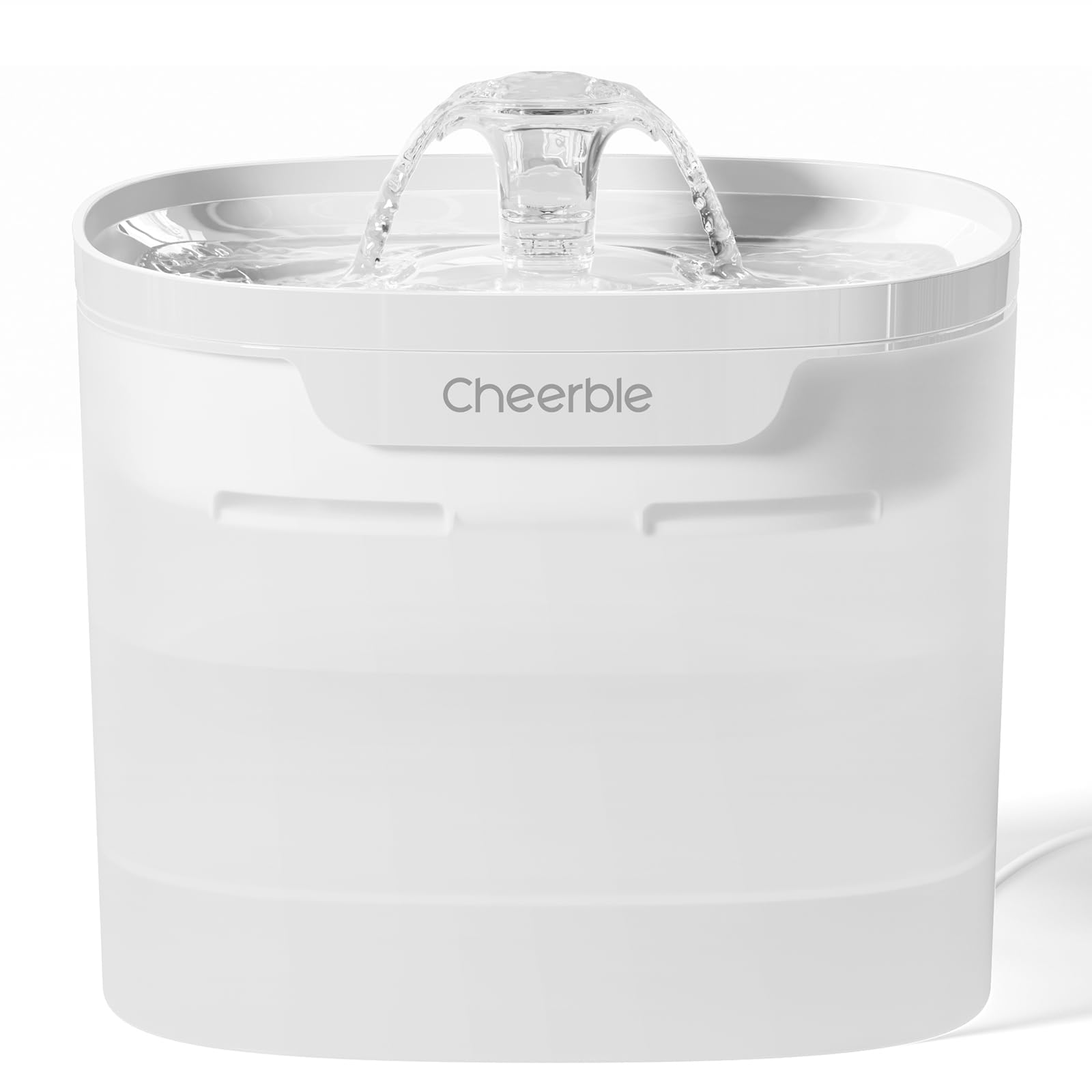 【新品•未使用】Cheerble猫自動給水器 ポンプレス＋正規品フィルター4枚付 Amazon | Cheerble 猫水飲み器 猫自動給水器 ポンプレス磁力給水 漏電