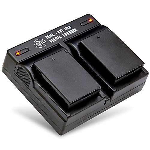 BM Premium Pack of 2 LP-E10 Batteries and USB Dual Battery Charger Kit