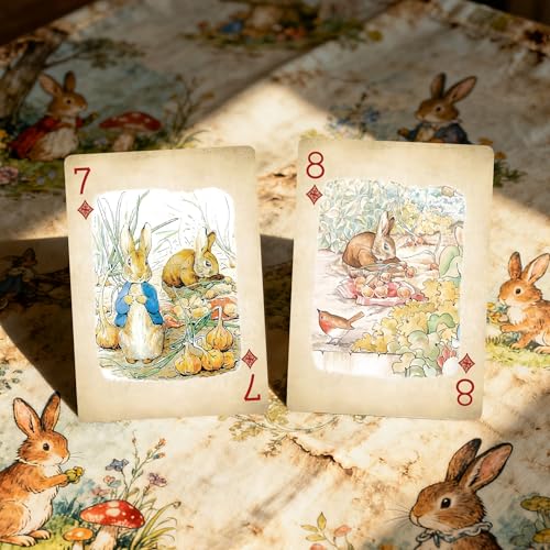 Naipes de Poker con Ilustraciones Retro, 54 Cartas miniatura 3