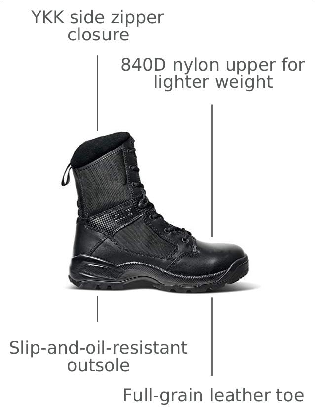 Image of 5.11 Men's ATAC 2.0 8 inch Military Tactical Boot, Style 12391