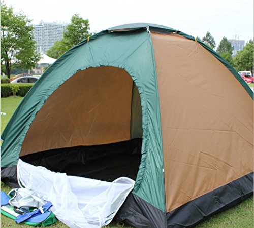 Tente de camping pour 4 personnes robuste et résistante aux intempéries - 3