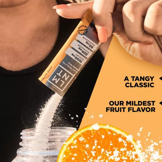Miniatura 5 de LMNTs - Bebida deportiva con electrolitos sin azúcar, sal de naranja, 2.1 oz10 unidades