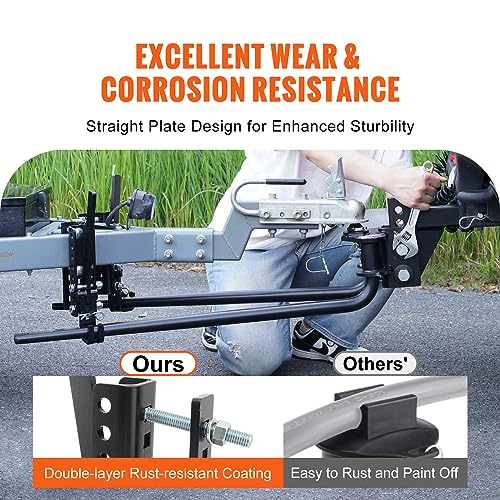 Vevor WEIGHT DISTRIBUTION HITCH 1500 LBS Weight Distribution Hitch, 1,500 Lbs Weight Distributing Hitches Kit With Sway Control thumb #4