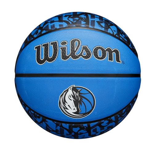 Ballon de basketball Wilson NBA Dallas Mavericks résistant à l'usure