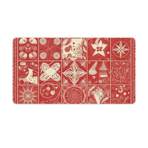 Tapis de souris de jeu antidérapant neige pour éviter les frottements sur le bureau