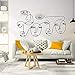 Face Eye Lip Nose Line Art Love Heart Wall Sticker Art Picasso Line Face Decalcomania Della Parete Soggiorno Decorazione In Vinile 84X46Cm