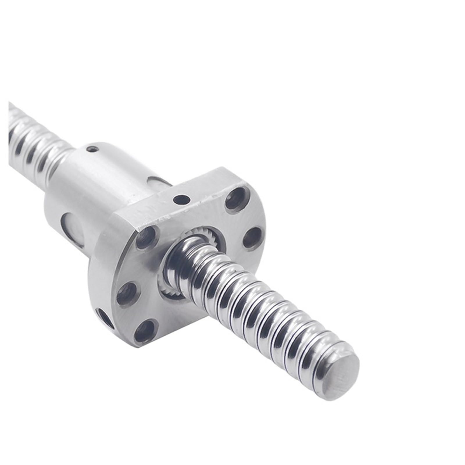 GTPBAO SFU1204 Vite a ricircolo di sfere rullata da 12 mm di diametro 4 mm C7 Grado 24 mm Dado a ricircolo di sfere senza estremità lavorata for un movimento fluido movimento(550mm)
