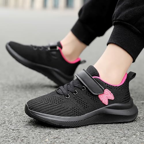 Little/Big Kid Boys Girls Lightweight Breathable Sneakers Strap Athletic Tennis Shoes for Running Walking Footwear Lightweight Breathable Athletic Shoes3