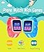 DanCoTek Smart Watch Unlocked 2G GSM Two Way Phone Call SOS Call Touchscreen Front Camera Games Learning Numbers (Rosy)