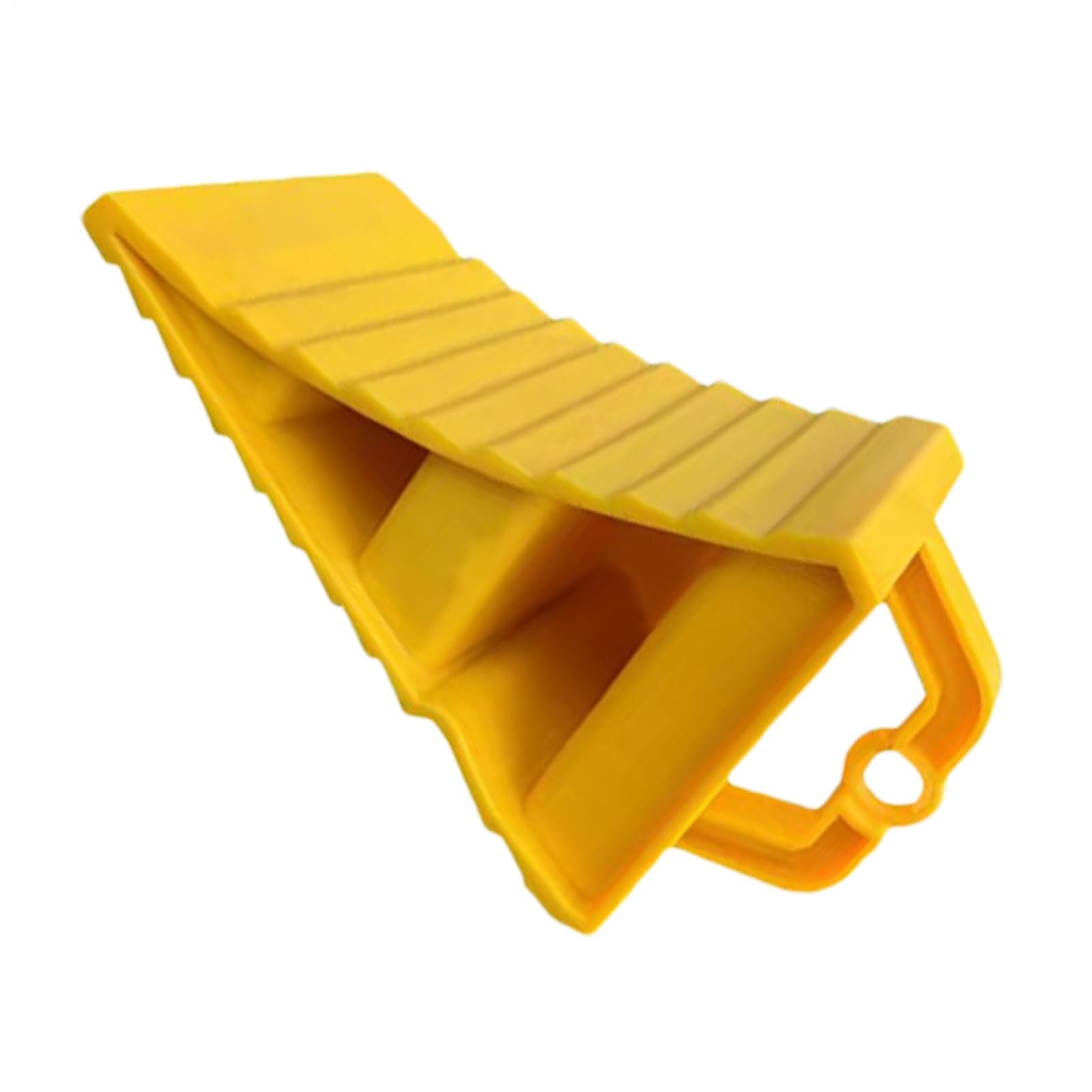 Generisch Lot de 2 cales de roue pour remorque - En plastique robuste et antidérapant - Pour voiture, caravane, camping-car, moto - , poignée sûre en cas d'humidité - Doux pour les pneus et les