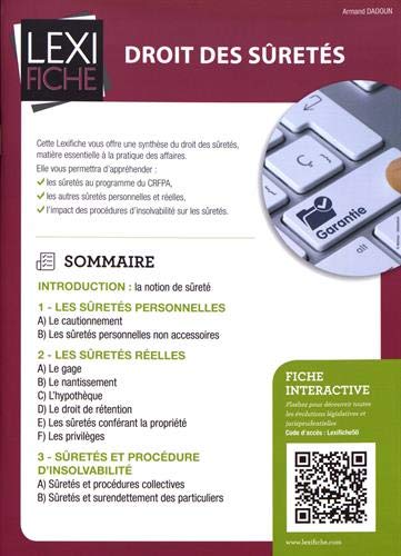 Droit des sûretés