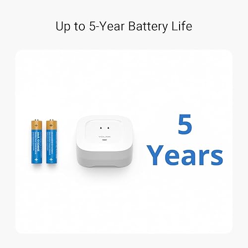 Miniatura 6 de YoLink Kit de inicio inteligente para el hogar Hub y sensor de fugas de agua 4 con alarma de audio de 105 dB, paquete de 4, SMStexto, notificaciones