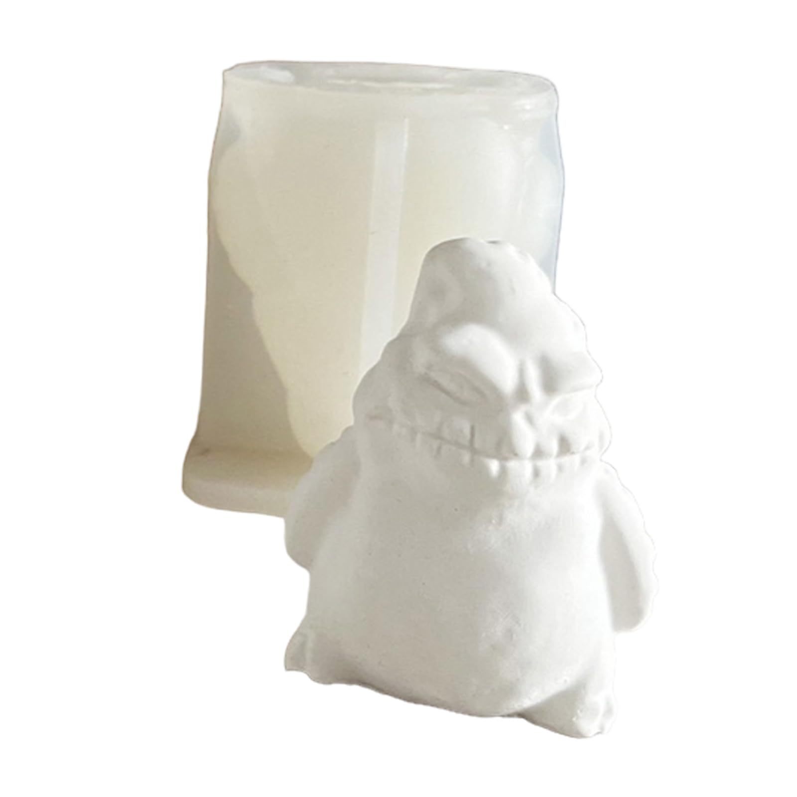 Kalttoy Lovely Rabbits Silicone 3D Cartoon Animal Molds Plaster Molds Baking Ornament for Home Decorations