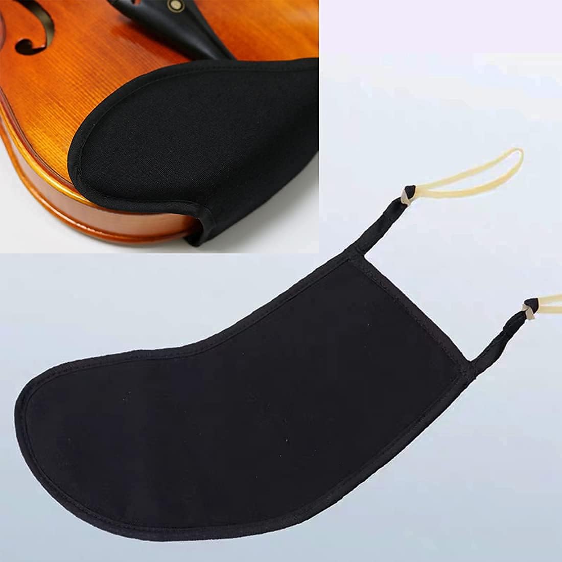 KAIY Violin Shoulder Rest Pad, Violin Chin Rest Pad Soft