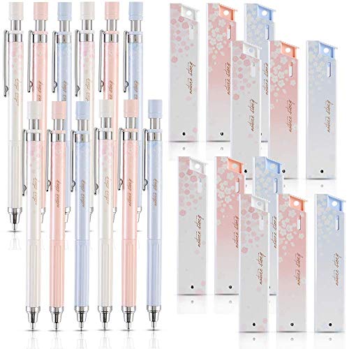 Porte-mines 0,5 mm Cherry pack de 12 porte-crayons rechargeables pour dessin