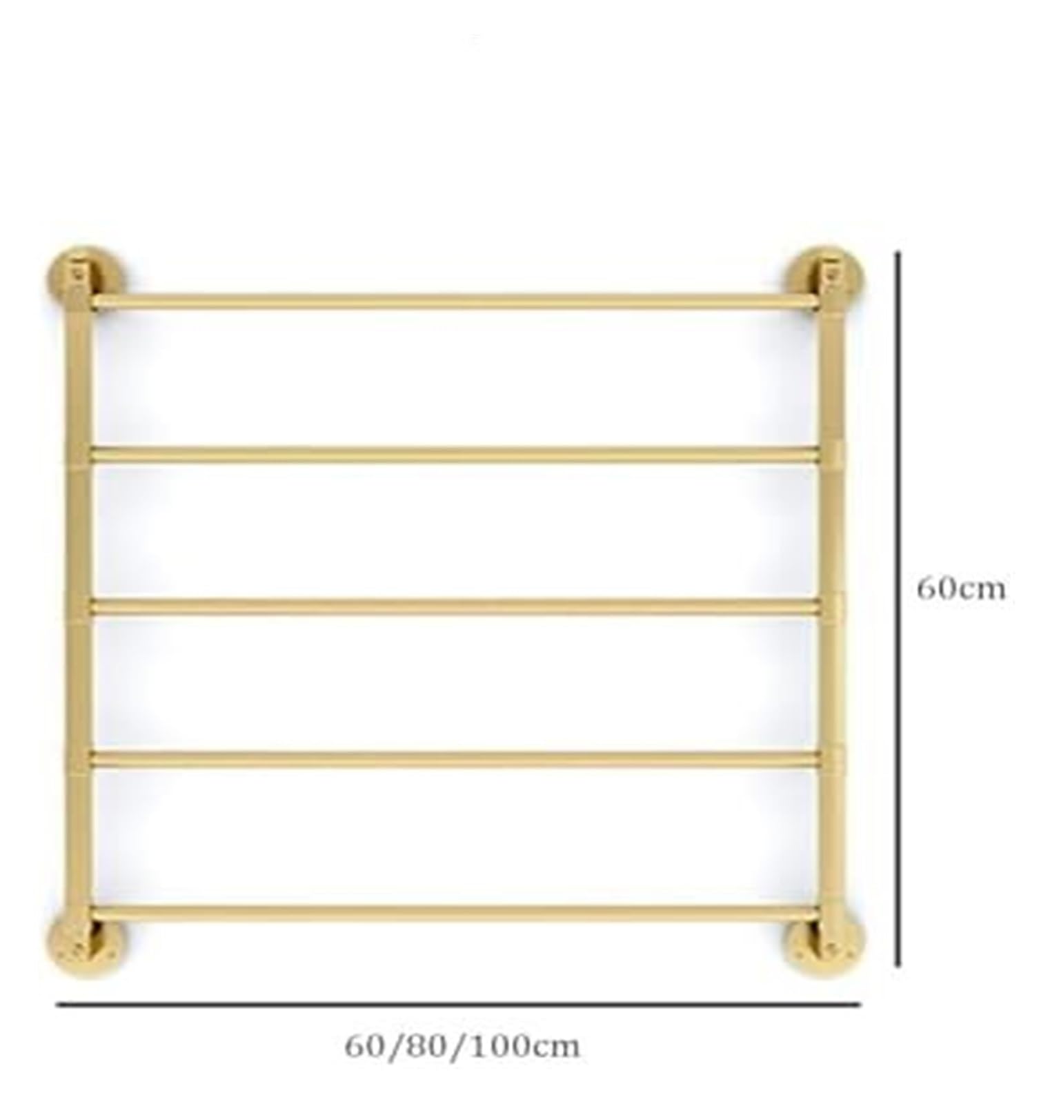 Naścienny stojak na rolkę wstążki metalowy stojak do szycia nici szpule druciane tkaniny szaliki paski i ręczniki - biały 80 x 60 cm