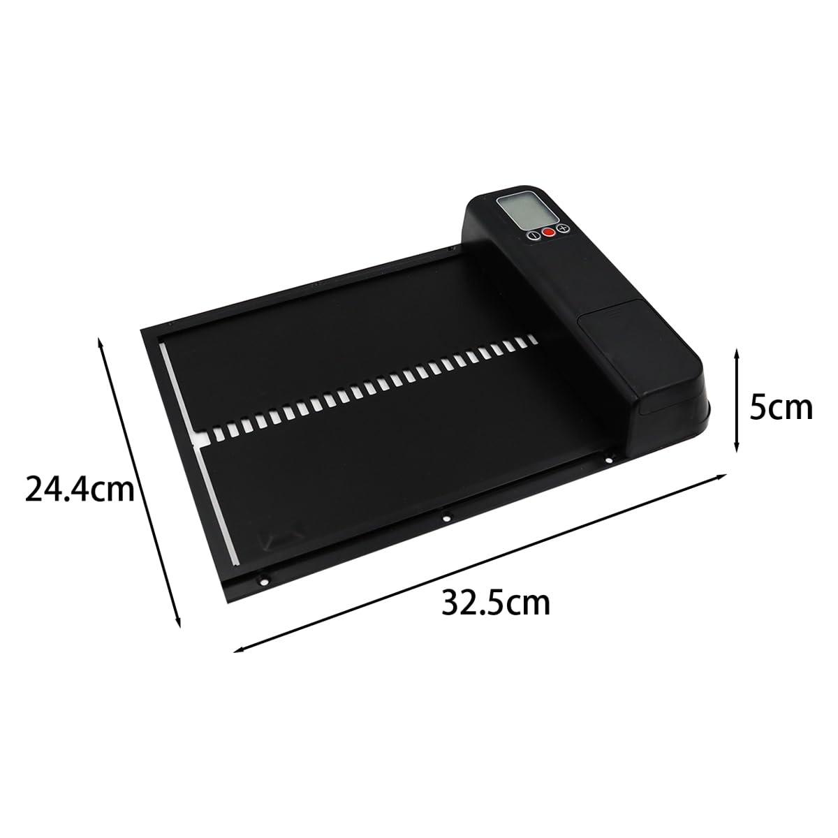 WANGCL Puerta automática para gallinero con Temporizador y Pantalla LED Puerta eléctrica Impermeable para gallinero -32,8 x 24,3 cm