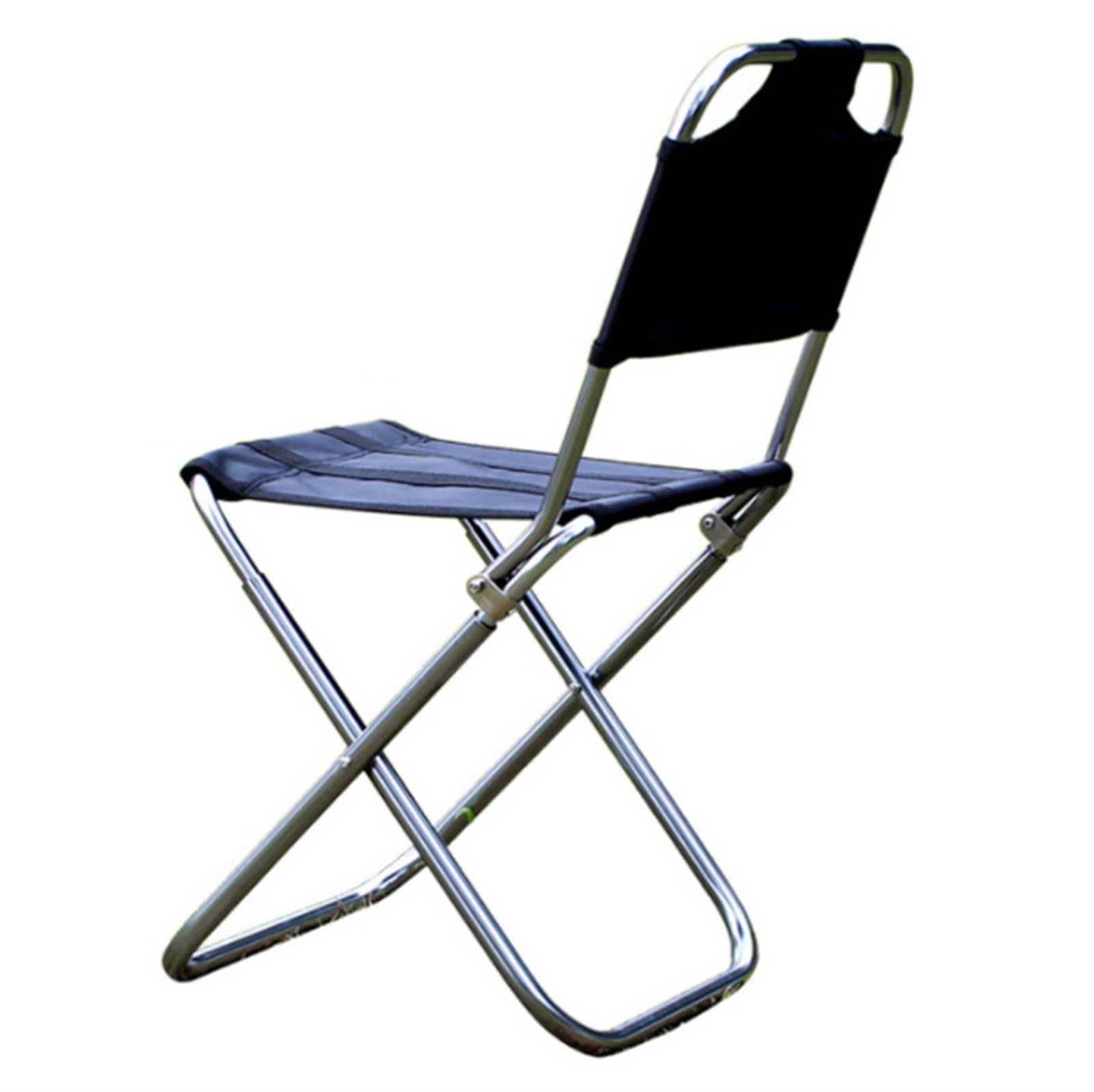 Camping Chair Leichter Outdoor-Angelstuhl Aus Stabiler Aluminiumlegierung, Klappbarer Trompetenstuhl Klappbarer Campingstuhl