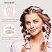 Conair Satin Heatless Curls Set - Heatless curls overnight- heatless curls headband - includes 1 Long Satin Roller, 2 Ponytailers, and 2 Clips