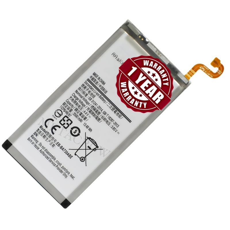 Image of Original EB-BA730ABE Battery Compatible for Samsung Galaxy A8+ (2018) (SM-A730F) - (3500mAh) - 1 Year Warranty JK1