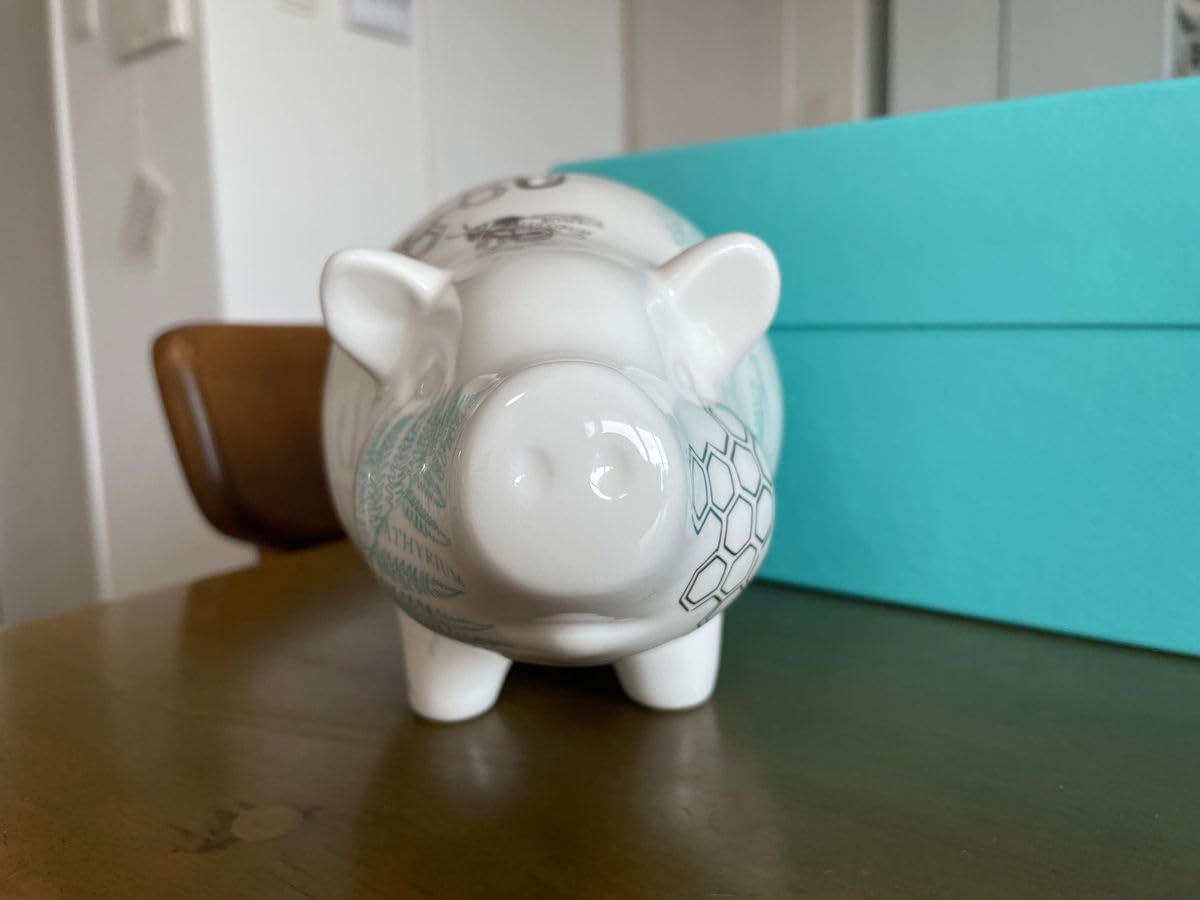 ティファニーピギーバンクフローラ&ファウナ Tiffany 貯金箱